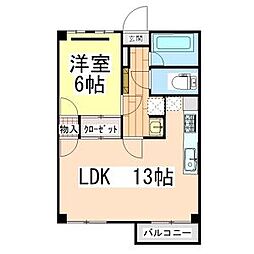 平和第2マンション 3B