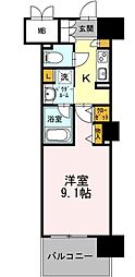 ロイヤルパークスＥＲささしま　WEST 909