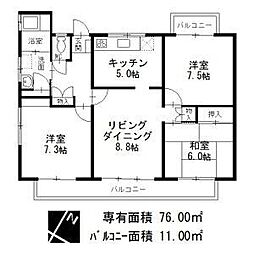 中部東山荘北棟 505