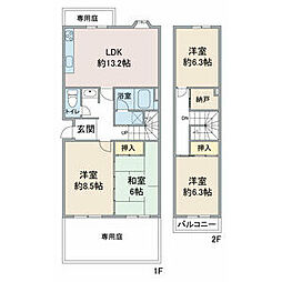 八事本町第二住宅2号棟 1階 109号室 109