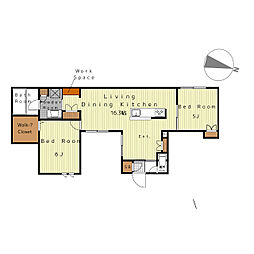 ヘーベルメゾンヤスイ　西棟 102