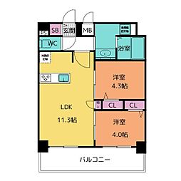 プレサンス名古屋菊井セルカ 1102