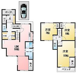 松軒1丁目貸家 1