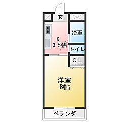 ホワイトハイツ　エムワン 3E