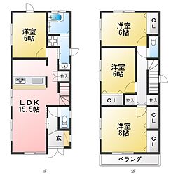西区清里町戸建 1