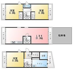 西枇杷島町テラスハウス 1