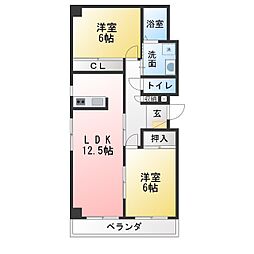 ベルメゾンＡ棟 1C
