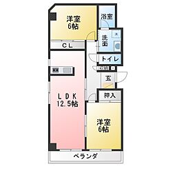 ベルメゾンＡ棟 4C