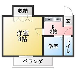 スカイハイツＴ−1 206