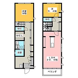 朝岡町貸家