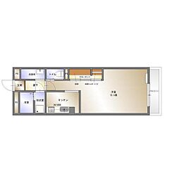 やなぎパークマンション 1F　2A