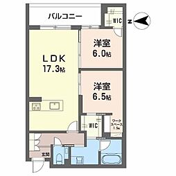 カーサ　グリシーナ　北原 202