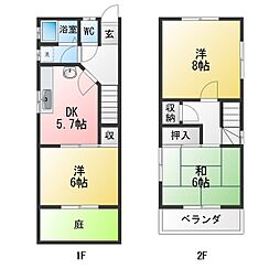 南区扇田町貸家 1