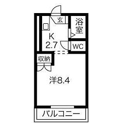 ヘーベルエスパスV　Ｂ棟 201