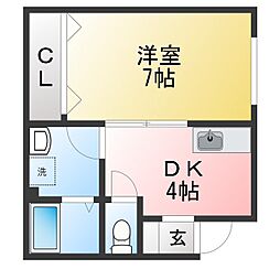 第2三駒ハイツ 2B