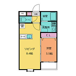 （仮称）ワンズテラス長久手山野田 1Ｂ