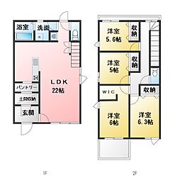 仮称　大針3丁目貸家D D