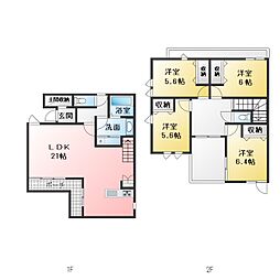 仮称　大針3丁目貸家A A