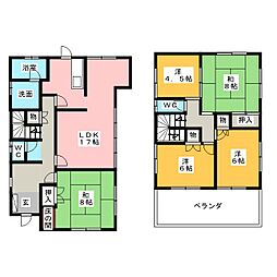 社が丘3丁目貸家
