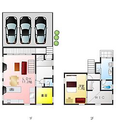 緑区大根山1丁目借家 1