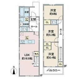 社が丘貸家 1号棟