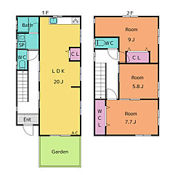 朝日町4丁目戸建 1