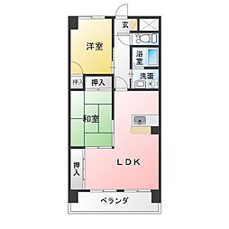 ロイヤルヒルズ山代弐番館 2C
