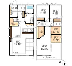 春日井市朝宮町1丁目ヘーベルハウス 101