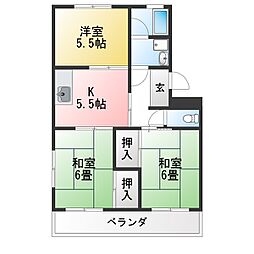 ファミール八幡 302