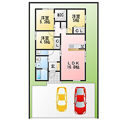 新築高倉町平屋　Ａ