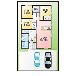 新築高倉町平屋　Ｂ