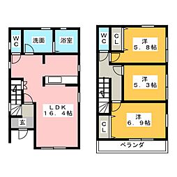 勝川町8丁目貸家