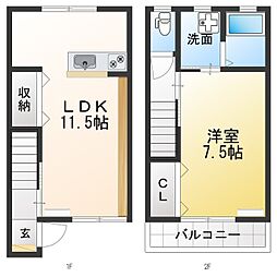 エクセレンス西柳原 Ｅ