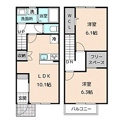 MAISONETTE LAND 神守 Ａ