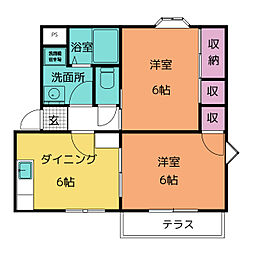 ハイツ佐脇原　B