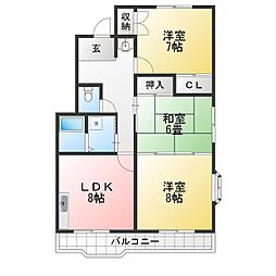 サンオークスリサ　Ｂ棟