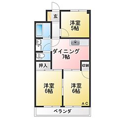 コンフォール山之手 2D