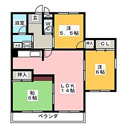 パークヒル板倉 4A