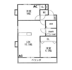 第2サンレジデンス大蔵　Ａ 403
