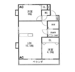 第2サンレジデンス大蔵　Ａ 403