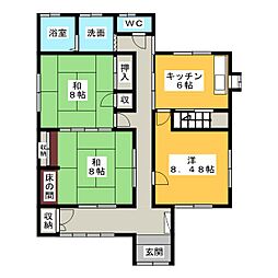 加木屋白拍子平屋一戸建