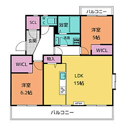 グリーンヒル東新　C棟 205