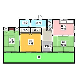 知多市梅が丘2丁目平屋貸家