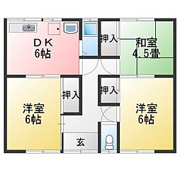 清水が丘借家 1