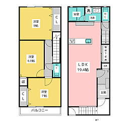 岩崎台ハイツクローバー Ｂ