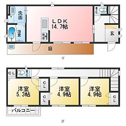 三好戸建貸家 1