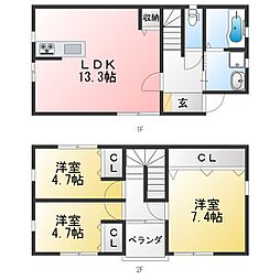 黒川様戸建賃貸　C棟