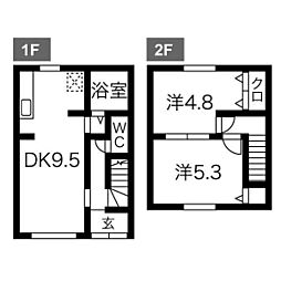 沖村六反戸建 1