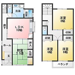 六ツ師女夫越戸建 1