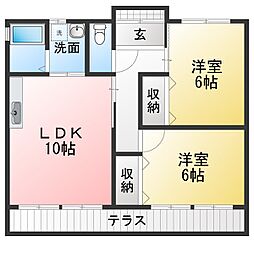 犬井貸家　南東 1